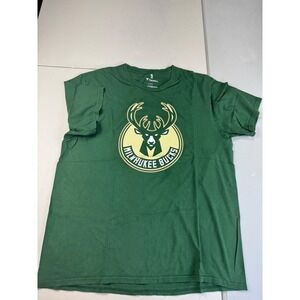 Milwaukee Bucks‎ Giannis Antetokounmpo #34 Fanatics NBA T-Shirt Green Large